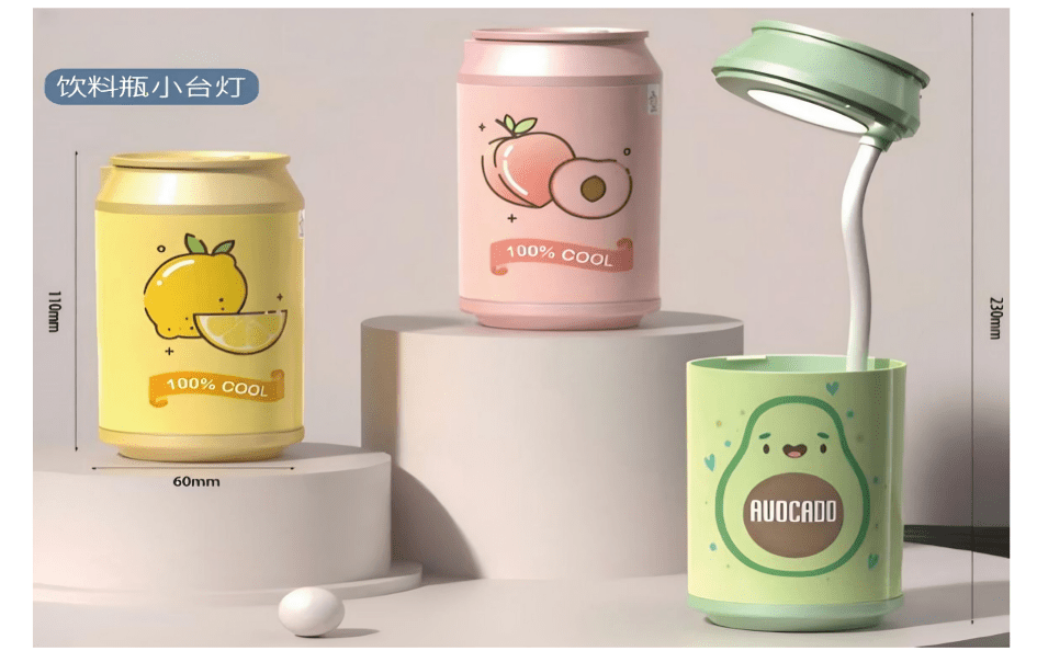 Lámpara de escritorio con forma de botella de bebida XINMI Imagen secundaria del producto