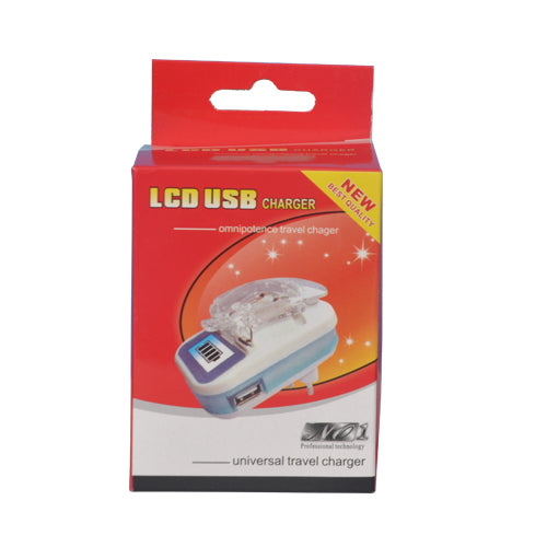 Cargador Universal LCD USB Charger
