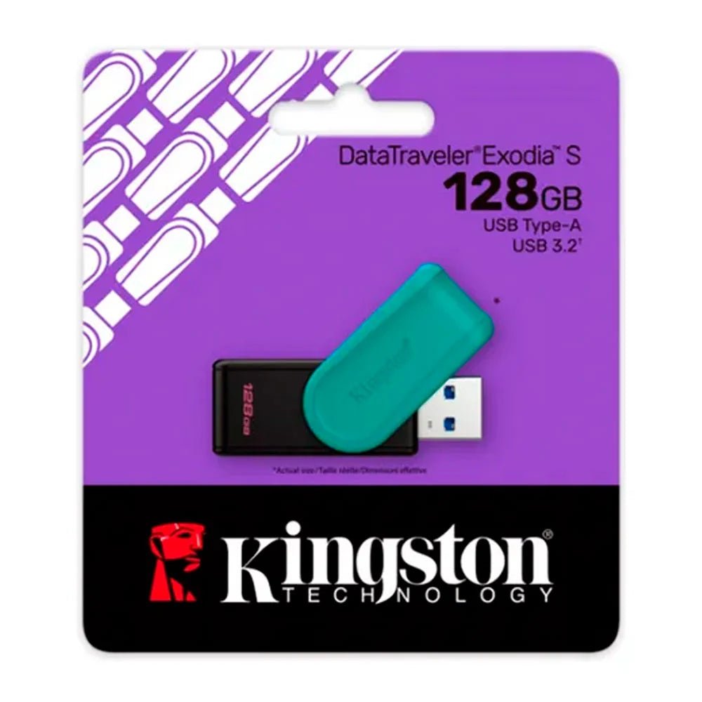 Memoria usb 3.2 datatraveler exodia S 128gb - DTXS128GB - Mishop Mexico