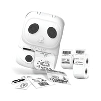 Mini impresora portátil para etiquetas 58mm, bluetooth, diseño de panda - Mishop Mexico