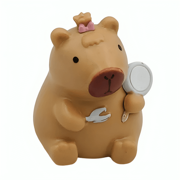 Mini juguete coleccionable con diseño de capibara, variedad de modelos / blind box / kpbl005 - 1 - Mishop Mexico