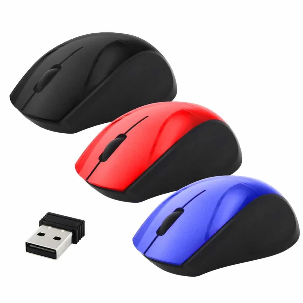 Mouse inalámbrico optico, variedad de colores wxmo.01 - Mishop Mexico Imagen principal del producto