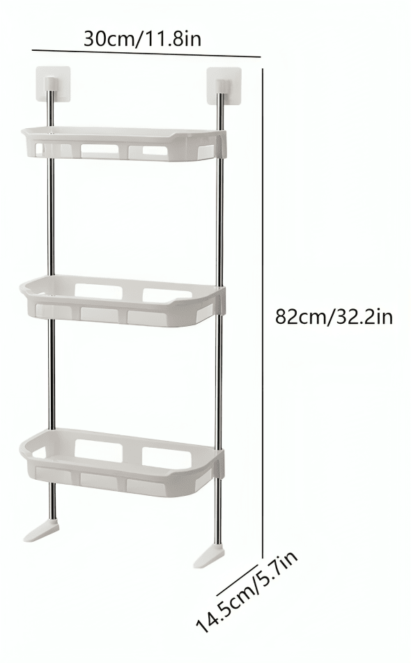 Mueble Organizador Toallero Baño Estante Rack Sanitario Imagen secundaria del producto