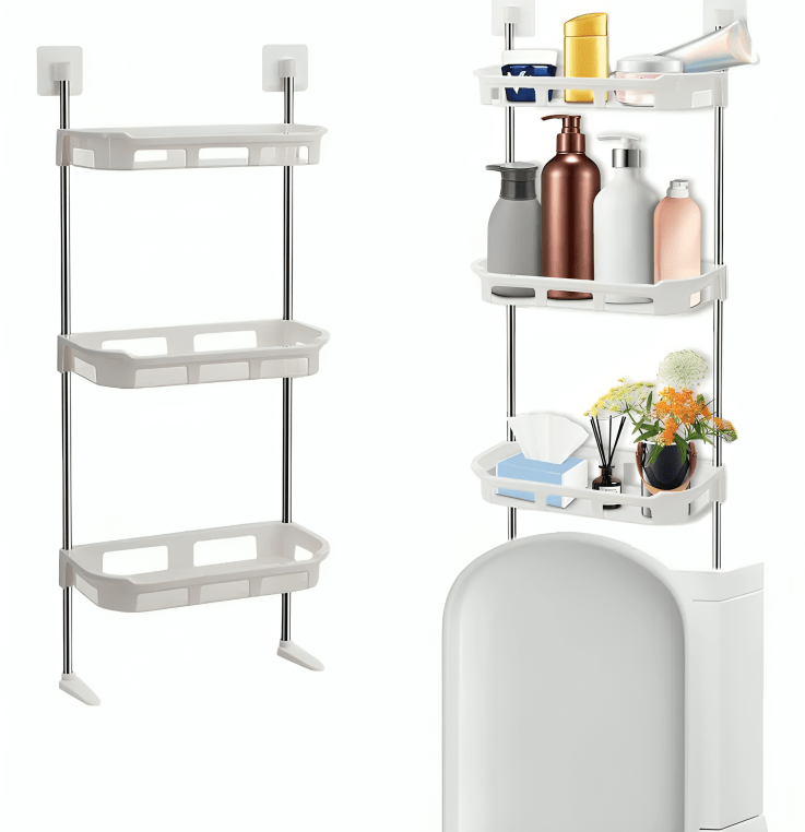 Mueble Organizador Toallero Baño Estante Rack Sanitario - Mishop Mexico
