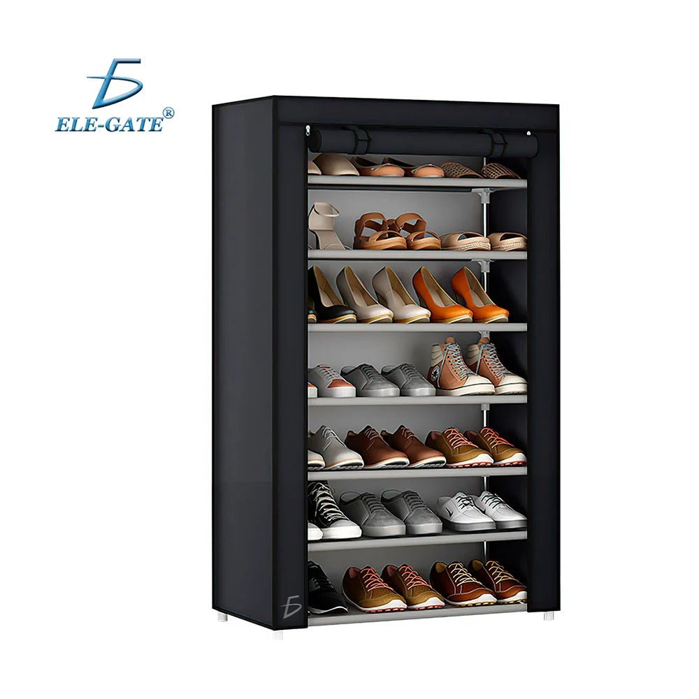 Organizador zapatero con 6 niveles, funda antipolvo y cierre frontal - hog.135.8 - Mishop Mexico Imagen principal del producto