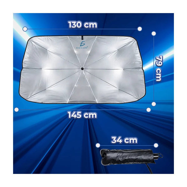 Parasol tipo sombrilla, plegable, reflectante para parabrisas de coche - hog.295 - Mishop Mexico