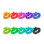 Pulsera pop it de plástico diseño de rana, variedad de colores toy245 / R463 - Mishop Mexico