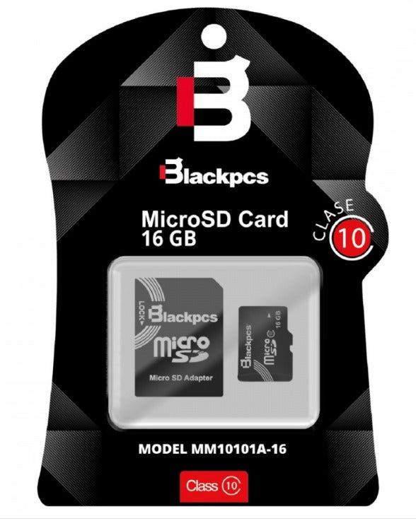 Memoria 16GB SD BLACKPCS Imagen principal del producto