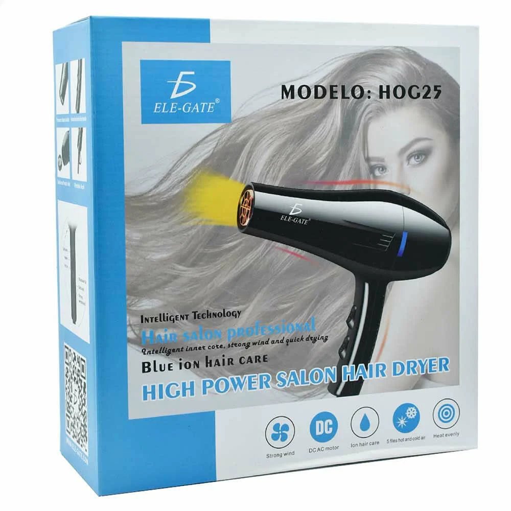 Secadora de cabello portátil 80w Protection - hair dryer - Mishop Mexico