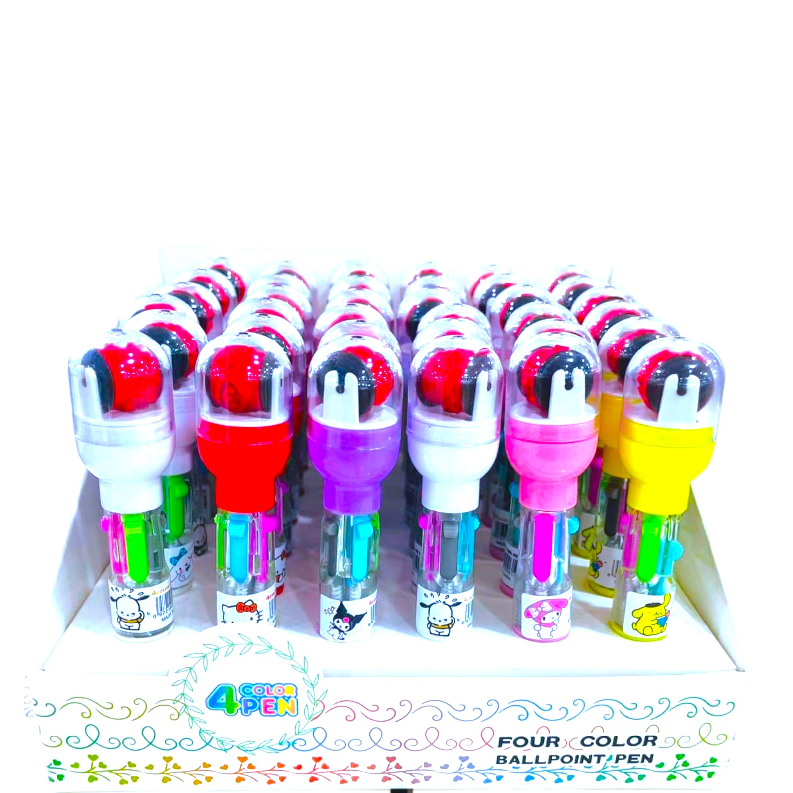 Caja de plumas 36 pz LE-PLUMAS 4EN1 CON SELLO Imagen secundaria del producto