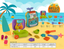 Set de juguetes estilo de playa - KG - 1018 - Mishop Mexico