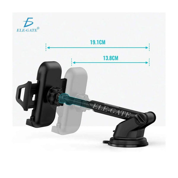 Soporte ajustable ele - gate de plástico con ventosa para teléfono celular - hold.87 - Mishop Mexico