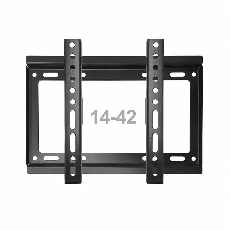 Soporte metálico fijo para pantalla de 14 a 42 pulgadas, soporta máximo 25kg / hold.55 - Mishop Mexico