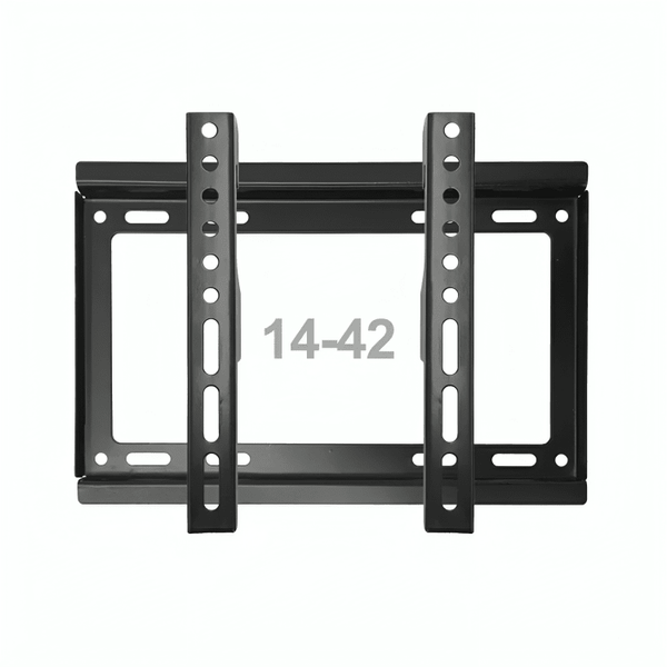 Soporte metálico fijo para pantalla de 14 a 42 pulgadas, soporta máximo 25kg / hold.55 - Mishop Mexico