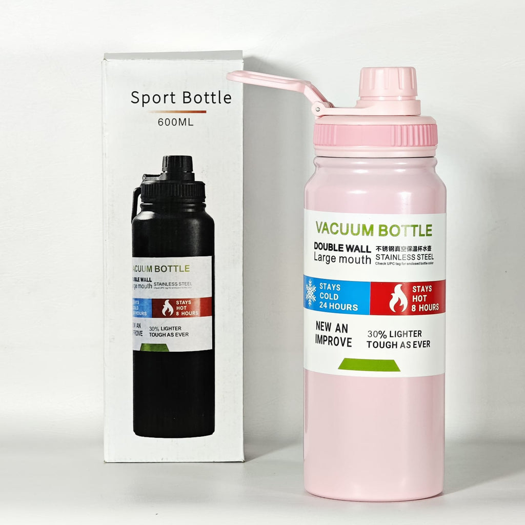 TERMO DE ACERO INOXIDABLE DE 600ML CL - TE600 - Mishop Mexico