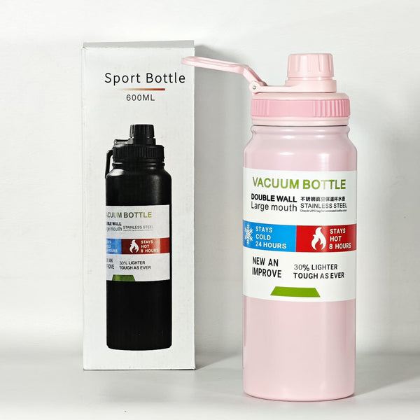 TERMO DE ACERO INOXIDABLE DE 600ML CL - TE600 - Mishop Mexico