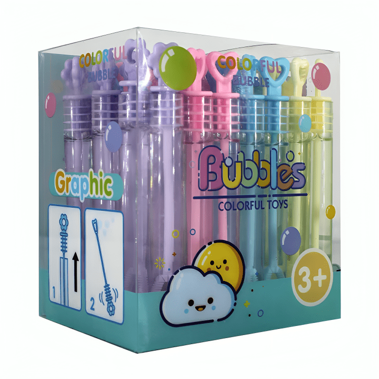 varita transparente para hacer burbujas de gel, con decoración en forma de corazón , variedad de colores / 1006 / 1006 - 1 / wj - 1240a / wj - 1240b / bt - pp01 - Mishop Mexico Imagen principal del producto