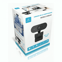Webcam usb para computadora 1080p hd con micrófono web.49 - Mishop Mexico