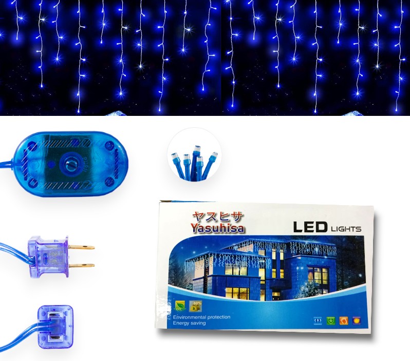 CASCADA  AZUL LED  4 M DP-1070 Imagen principal del producto