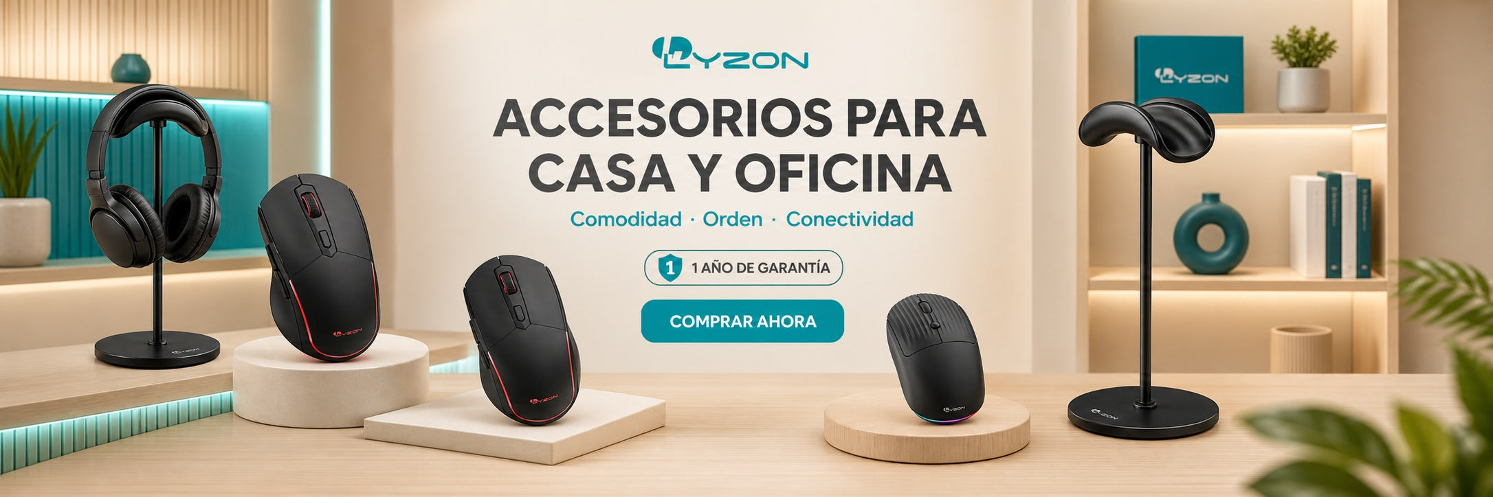 Accesorios LYZON para casa y oficina