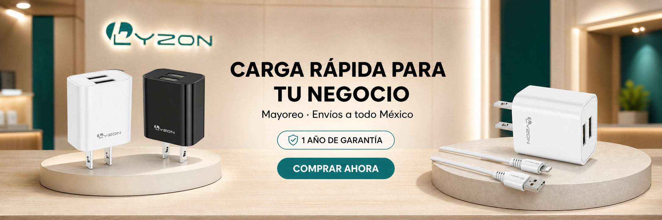 Carga rápida LYZON para mayoreo