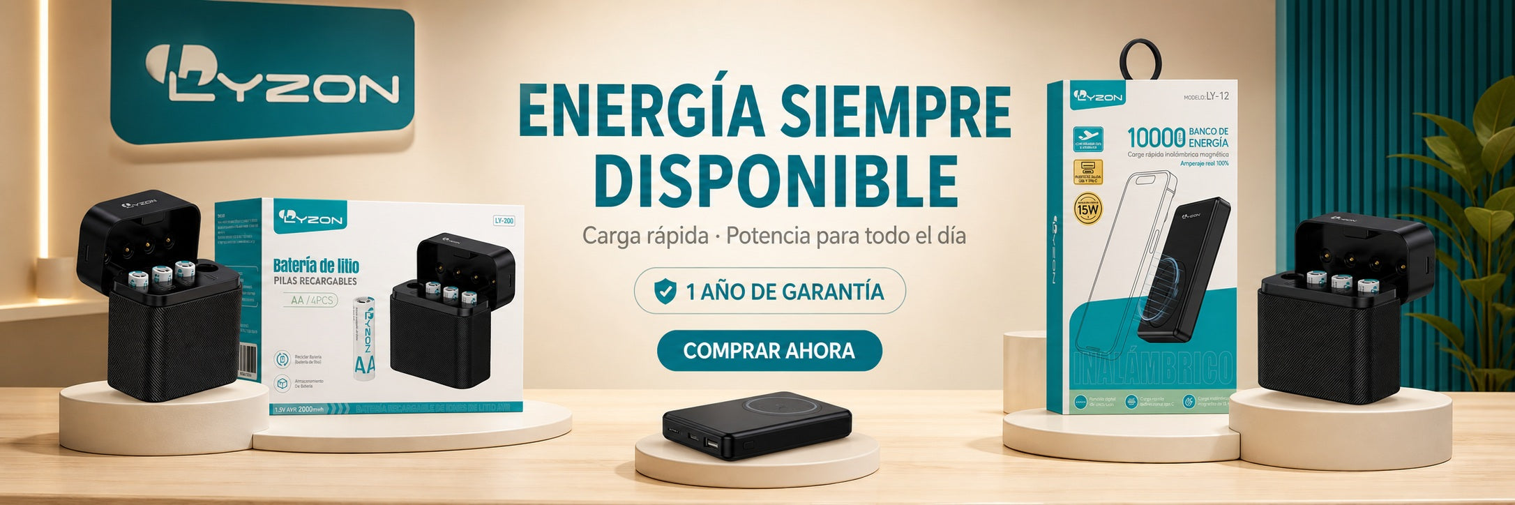 Energía portátil LYZON para mayoreo