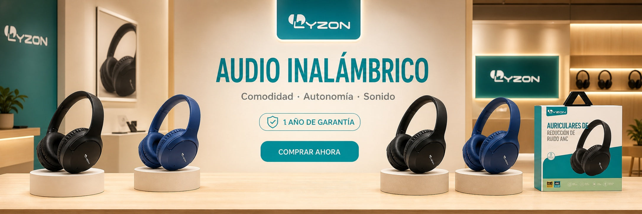 Audio inalámbrico LYZON para mayoreo